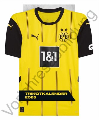 BVB Trikotkalender 2026 BVB Trikotkalender 2026