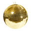 Zrcadlová zlatá koule, 50 cm
