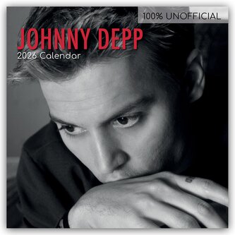 Johnny Depp 2026 - 16-Monatskalender Johnny Depp 2026 - 16-Monatskalender