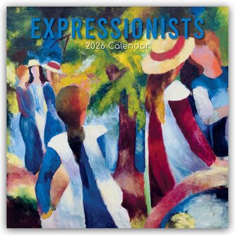 Expressionists - Expressionisten - Expressionismus 2026 - 16-Monatskalender