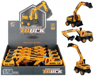 Maszyna budowlana 23 cm Koparka MEGA CREATIVE 573960