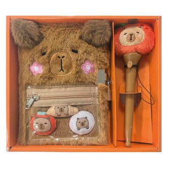 Pamiętnik Kapibara z długopisem Toysinn