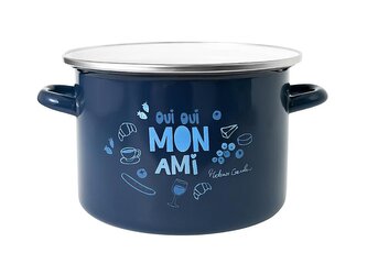 SMALTOVANÝ HRNEC PARDON 22CM 5,5L