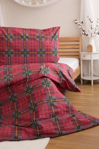 Jerry Fabrics s. r. o. Povlečení BAVLNA 140x200+70x90 - Vánoční čtverce Jerry Fabrics s. r. o. Povlečení BAVLNA 140x200+70x90 - Vánoční čtverce