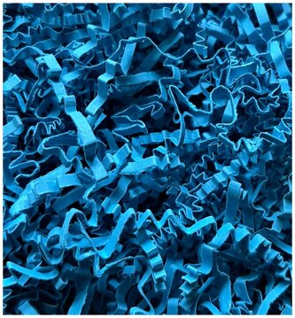 Wypełniacz papierowy do paczek niebieski - ozdobny Kraft - 100g, Enpap