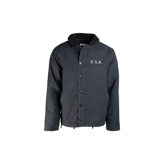 Bunda zimní s kožíškem USN N-1 - navy, 40