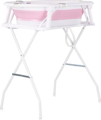 CHIPOLINO Vanička s podložkou a stojanem Malibu Pink CHIPOLINO Vanička s podložkou a stojanem Malibu Pink