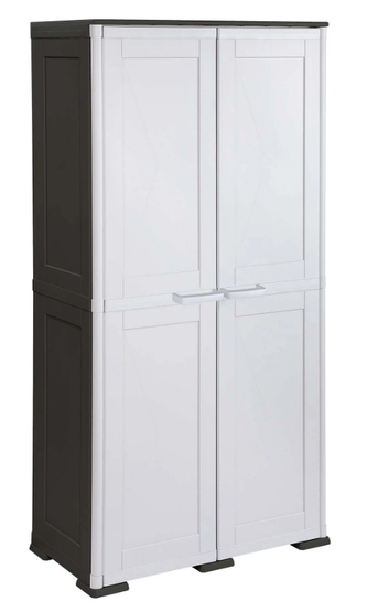 Úložná skříň OMNIMODUS SIMPLEX velká 3 černo-šedá