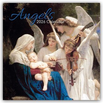 Angels - Engel 2026 - 16-Monatskalender
