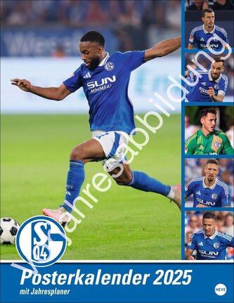 Schalke 04 Posterkalender 2026 Schalke 04 Posterkalender 2026
