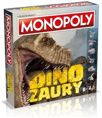 Gra planszowa Monopoly Park Jurajski, Winning Moves Gra planszowa Monopoly Park Jurajski, Winning Moves