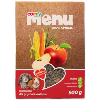 Krmivo Comfy menu hlodavec&králík granulované 500g