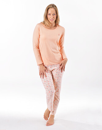 Dámské pyžamo Gina vícebarevné (19167-LROLBH) S