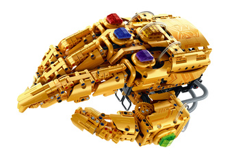 iM.Master Stavebnice hydraulická ruka žlutá 4x18,4x39 cm iM.Master Stavebnice hydraulická ruka žlutá 4x18,4x39 cm