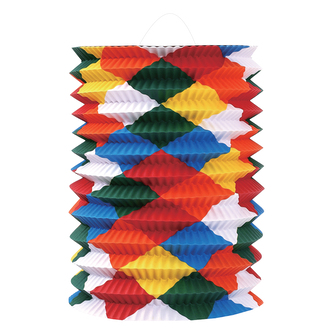 Barvy lucerny, papír, válec, 26 cm x 15,5 cm