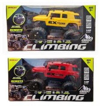 Auto terenowe wspinające się R/C z ładowarką mix