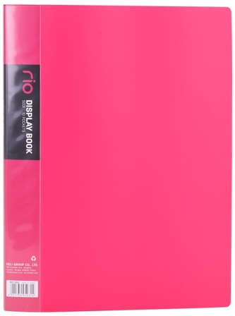 Album ofertowy A4 10 koszulek Rio różowy, Deli Album ofertowy A4 10 koszulek Rio różowy, Deli