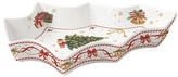 Porcelánový servírovací talíř Christmas Tale