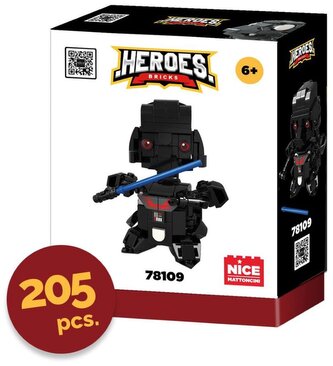 Klocki Heros! 205 elementów. 6+, Nice