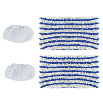 Sada 2 ks hadříků na vytírání + 2 ks froté návleků pro Vaporetto 3 CLEAN Sada 2 ks hadříků na vytírání + 2 ks froté návleků pro Vaporetto 3 CLEAN