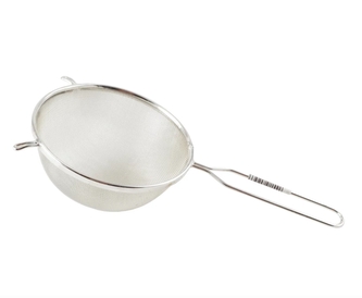 Cedník kov pocínovaný ¤18cm