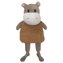 Hračka Have a Pet Rusty býk, plyšová šustící hnědá 29,5cm