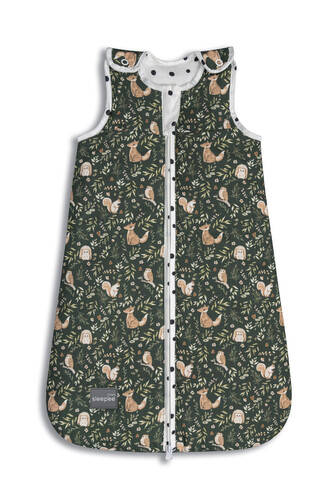 Spací pytel Sleepee Newborn Green Forest