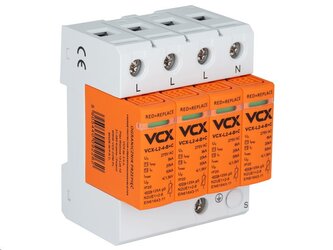 Přepěťová ochrana VCX L2-4-B+C AC třída T1T2 (B+C) 4P 8kA