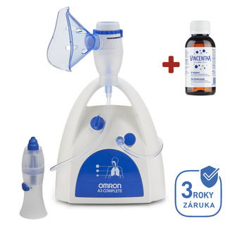 Inhalátor s nosní sprchou OMRON A3 Complete (NE-C300-ITA)