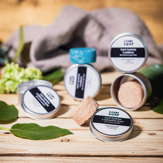 Tuhý šampon s ambrou - pro všechny typy vlasů - CESTOVNÍ, 25 g