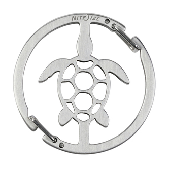 Klíčenka Nite Ize Medallion™ Turtle Key Carabiner