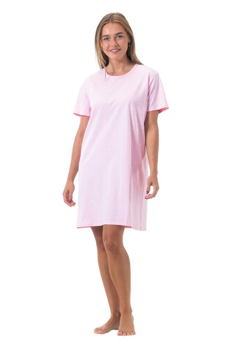 Dámská noční košile Gaubert růžová (GB-6803) L