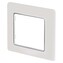 Legrand Valena Life rámeček, bílá / chrom