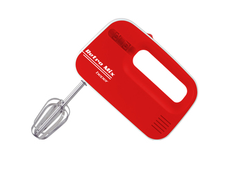 BEPER 90348-R ruční šlehač Retro Mix Rosso (200W)