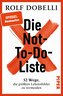 Die Not-To-Do-Liste
