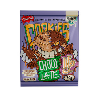 LifeLike Cookies Crunchy chocolate 70 g (čokoláda)