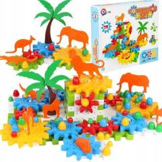 Klocki konstrukcyjne Zwierzęta 118el