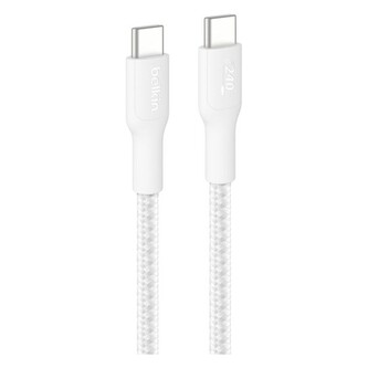 Belkin BOOST CHARGE™ PRO USB-C/USB-C odolný kabel 240W, 1m bílý