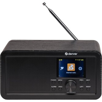 Denver DIR-200 internetové/DAB+/FM rádio s Bluetooth černé