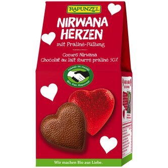 Srdíčka nugátová 128 g BIO   RAPUNZEL