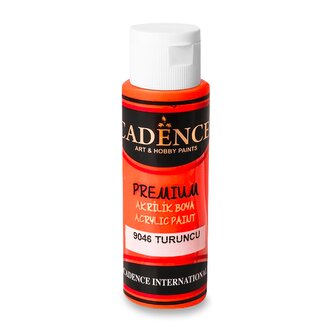 Akrylová barva Cadence Premium - 70 ml, oranžová