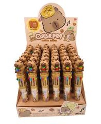 Długopis Kapibara 10kol (36szt)