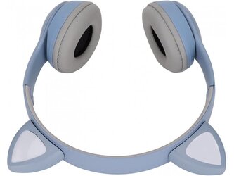 Leventi BLUETOOTH SLUCHÁTKA CAT EAR P47M-světle modrá