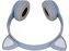 Leventi BLUETOOTH SLUCHÁTKA CAT EAR P47M-světle modrá