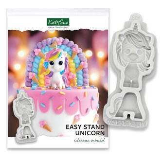 Silikonová formička jednorožec - Katy Sue