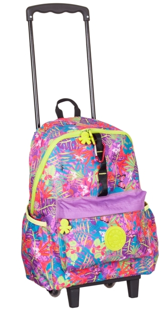 OKIEDOG Kufr na kolečkách Jungle Orchid