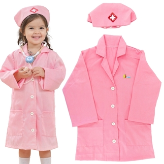 VIGA 44576 Strój Mundurek i Kapelusz małej Pielęgniarki