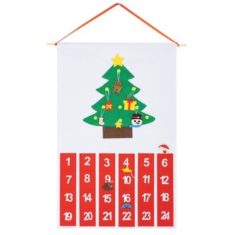 Adventní kalendář 51x79 cm SPRINGOS CA1473