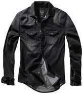 Košile Brandit Riley Denim - černá, XXL