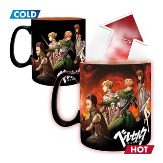 Hrnek Berserk, měnící se